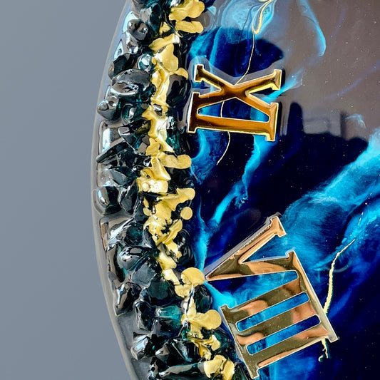 Blue Thunder Silent Clock 27 Inches