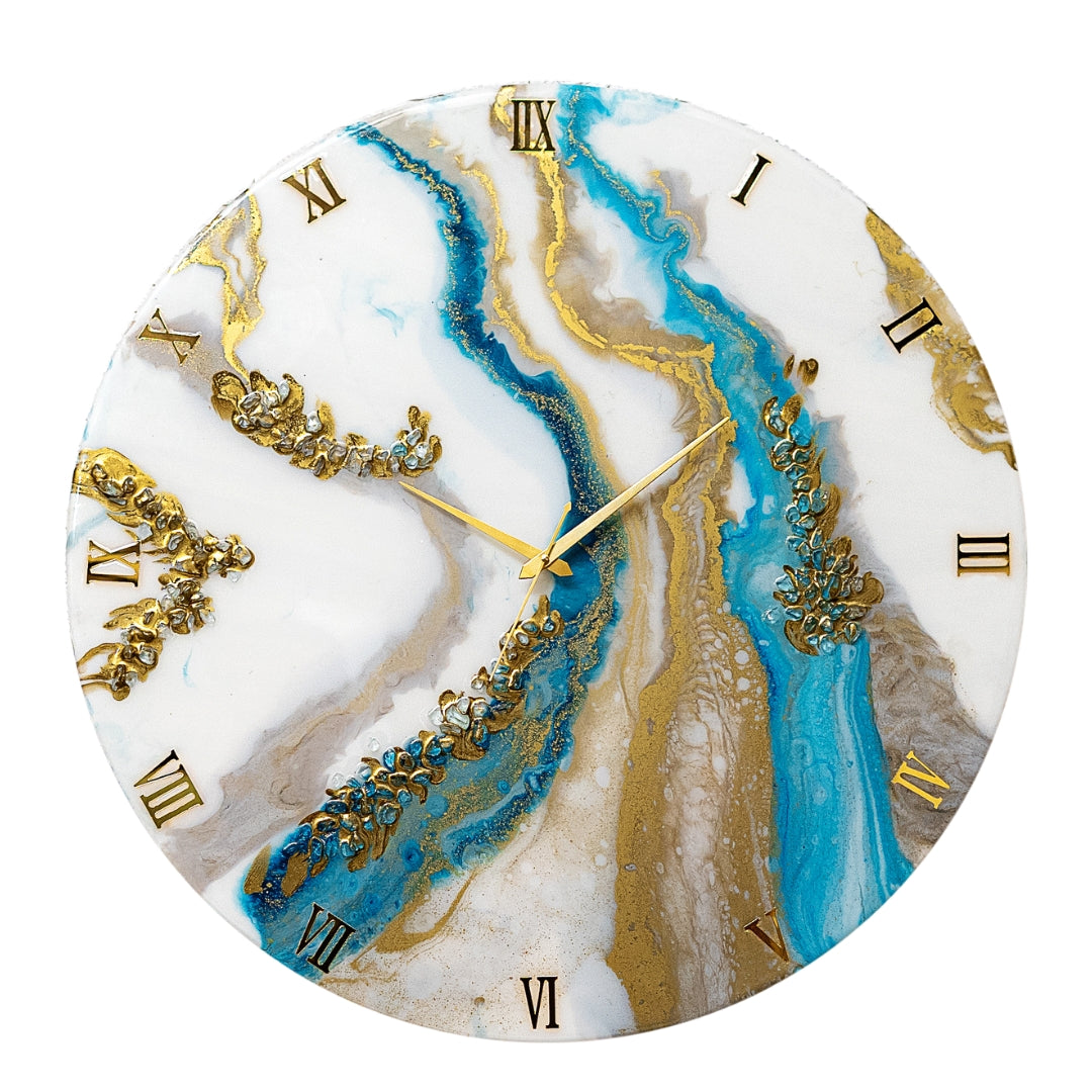 Calm Rivers Clock Regular Size 17.5 Inches