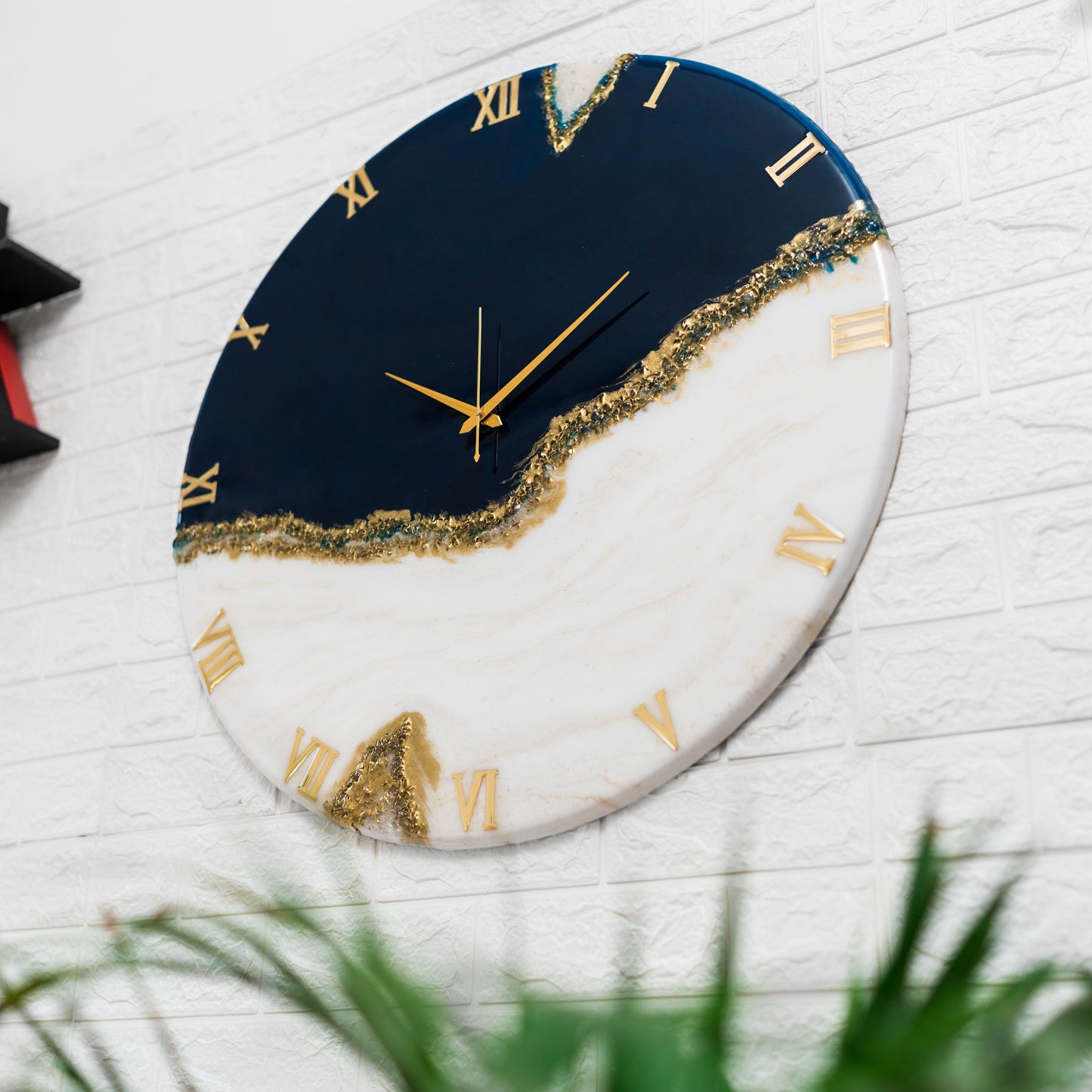 Blue Peak Silent Wall Clock 27 Inches