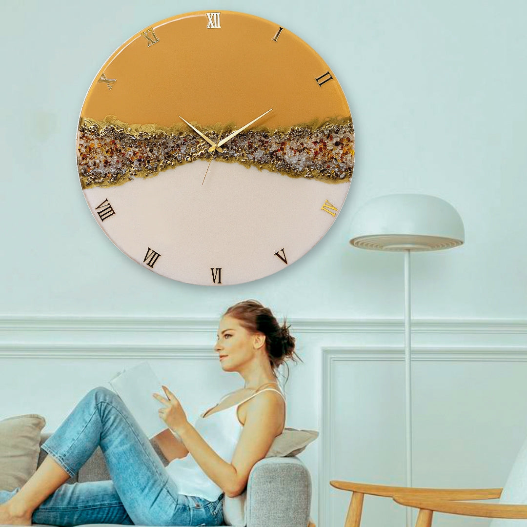 The Crown Wall Clock 27 Inches