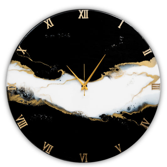 Harmony Resin Clock 17.5 Inches