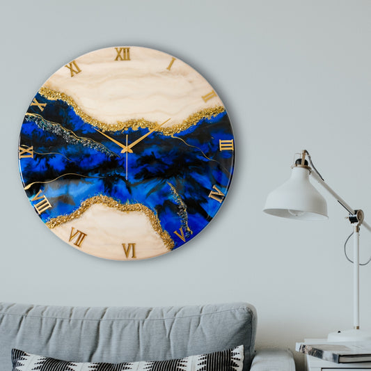 The Gem Silent Wall Clock 27 Inches