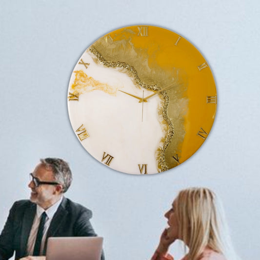 Fire Large Silent Silent Wall Clock 27 Inches