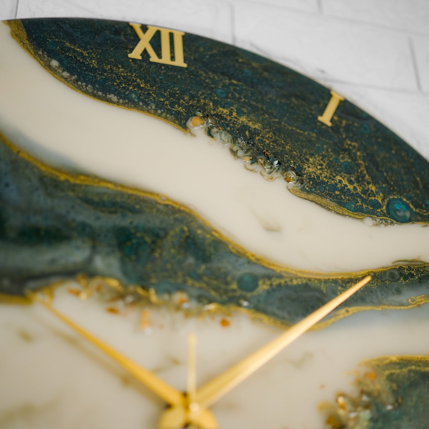 Olive Large Silent Wall Clock 27 Inches