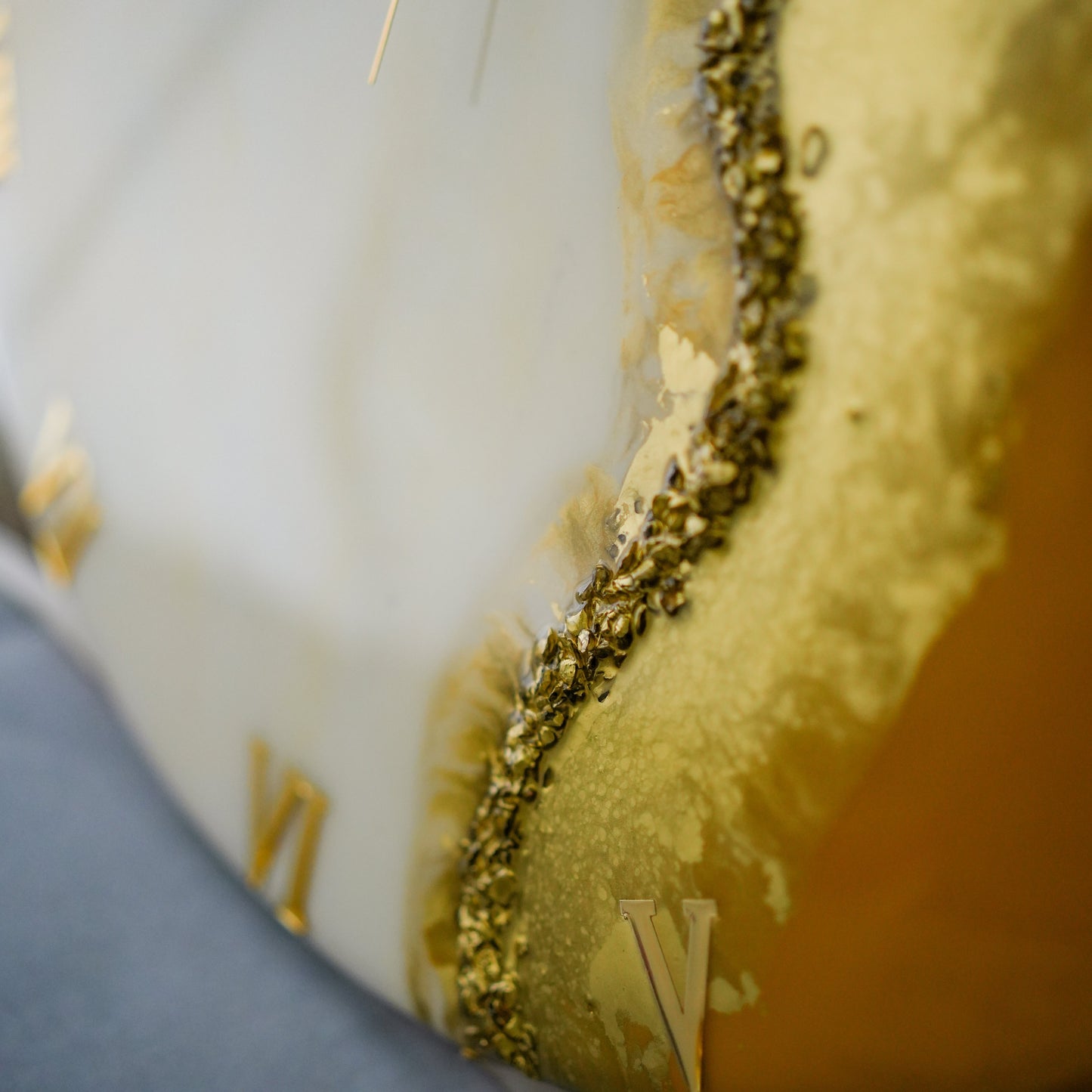 Fire Large Silent Silent Wall Clock 27 Inches