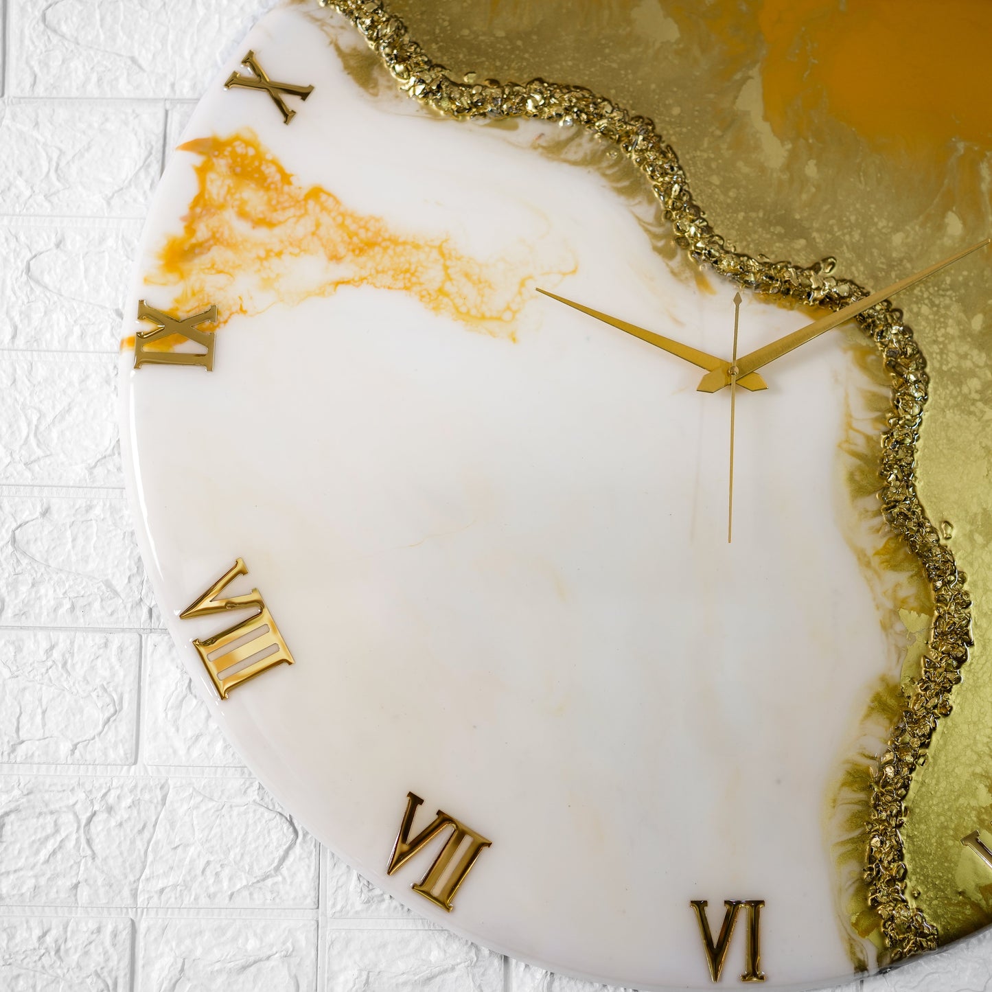 Fire Large Silent Silent Wall Clock 27 Inches