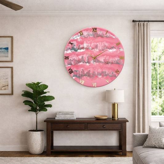 Pink Cloud Clock 27 inches