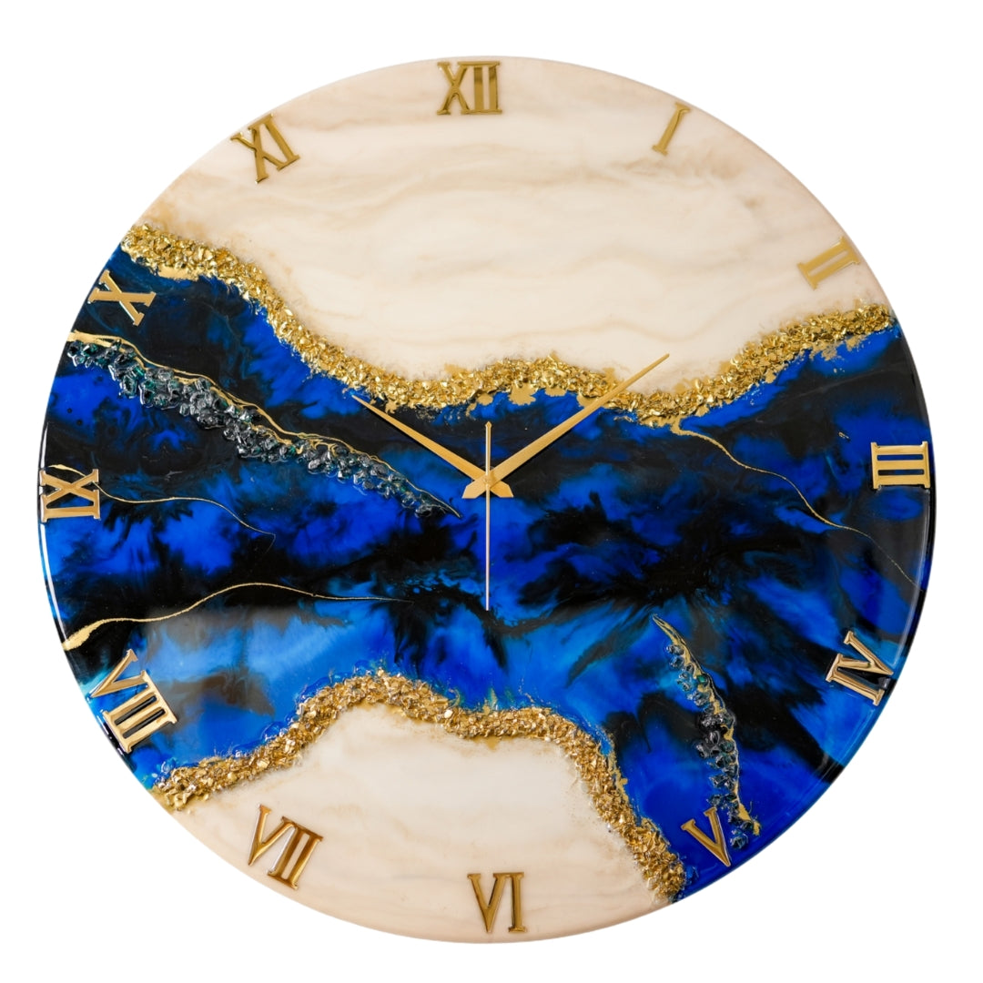 The Gem Medium Size Silent Clock 17.5 Inches