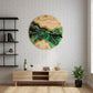 Green Pond Silent Wall Clock 27 Inches