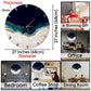 Silent Thunder Wall Clock Royal Blue 27 Inches