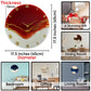 Red Stunner Medium Size Silent Clock 17.5 Inches