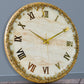 Bronze Rose Gold  Silent Clock 27 Inches