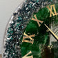 Dark green Silent Clock 27 Inches