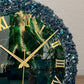 Dark green Silent Clock 27 Inches