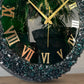 Dark green Silent Clock 27 Inches