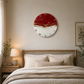 Red Stunner Clock 17.5 Inches