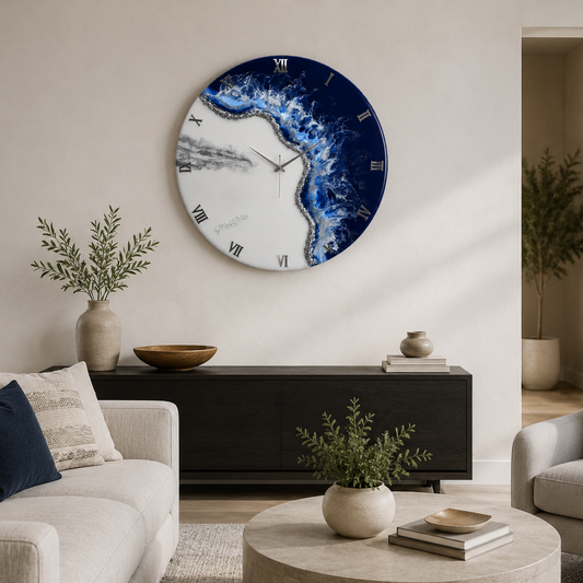 Blue Haven Clock 27 inches