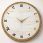 Bronze Ring  Silent Clock 27 Inches