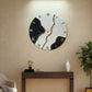 Rose Gold Geode  Silent Clock 27 Inches