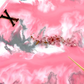 Pink Cloud Clock 27 inches