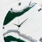 Ivy Handmade Resin Silent Wall Clock