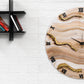 Sandy Resin Silent Wall Clock 27 Inches