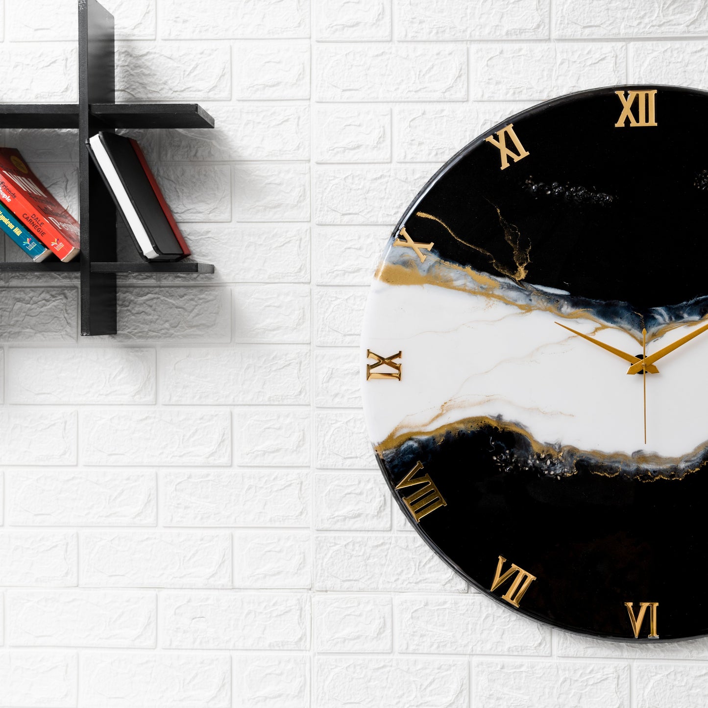 Harmony Resin Silent Wall Clock