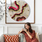 Cherry Slush Wall Clock 27 Inches