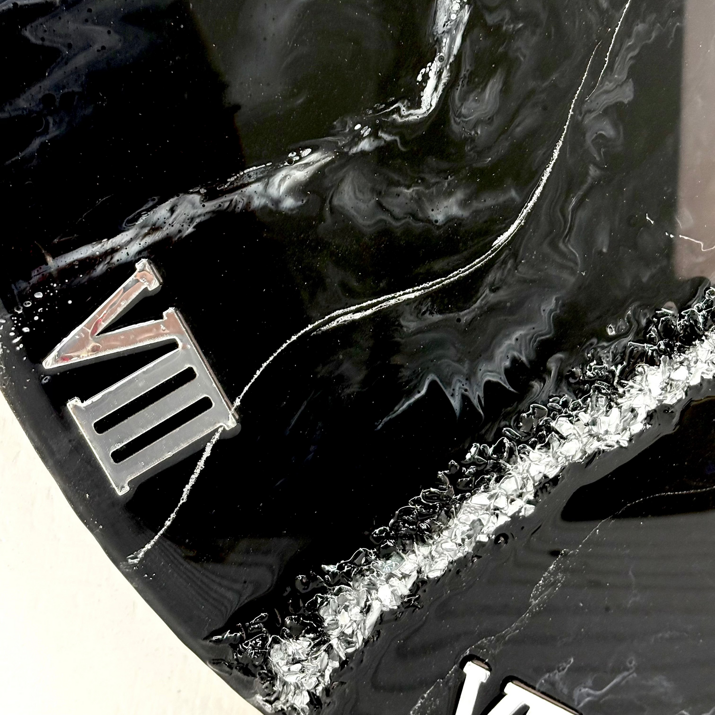 Black Current Clock 27 inches