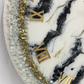 Onyx Crown Clock 27 inches