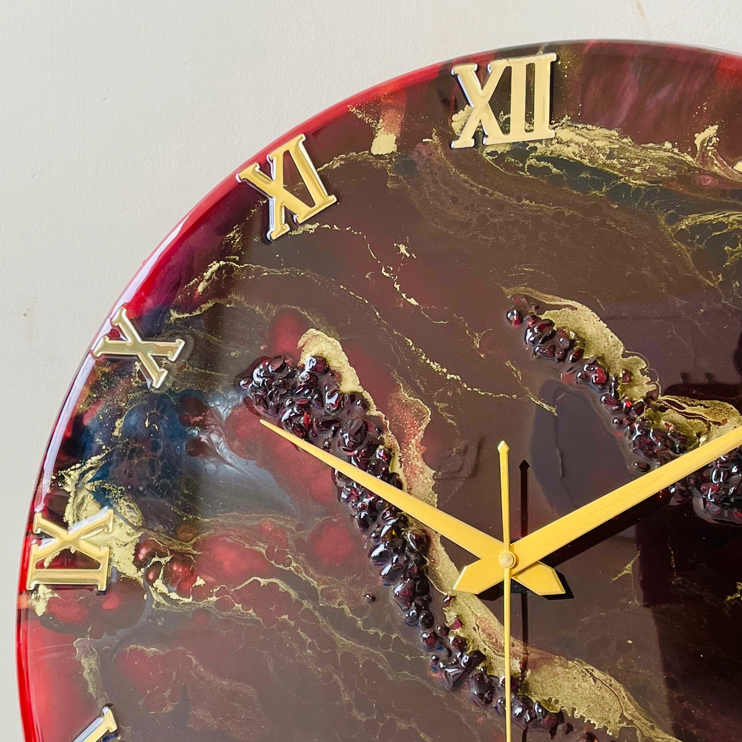 Red Desert Silent Clock 17.5 inches