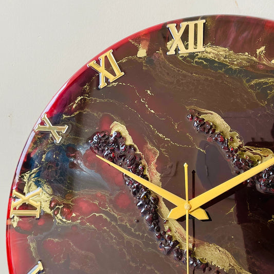 Red Desert Silent Clock 17.5 inches