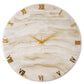 Golden Medium Size Silent Clock 17.5 Inches