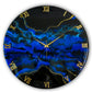 Deep Ocean Medium Size Silent Clock 17.5 Inches