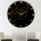 Black Stunner Silent Wall Clock 27 Inches