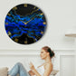 Deep Ocean Silent Wall Clock 27 Inches