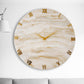 Golden Large Silent Wall Clock 27 Inches