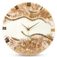 Caramel Veins Clock 27 inches