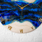 Blue Pond Silent Wall Clock 27 Inches