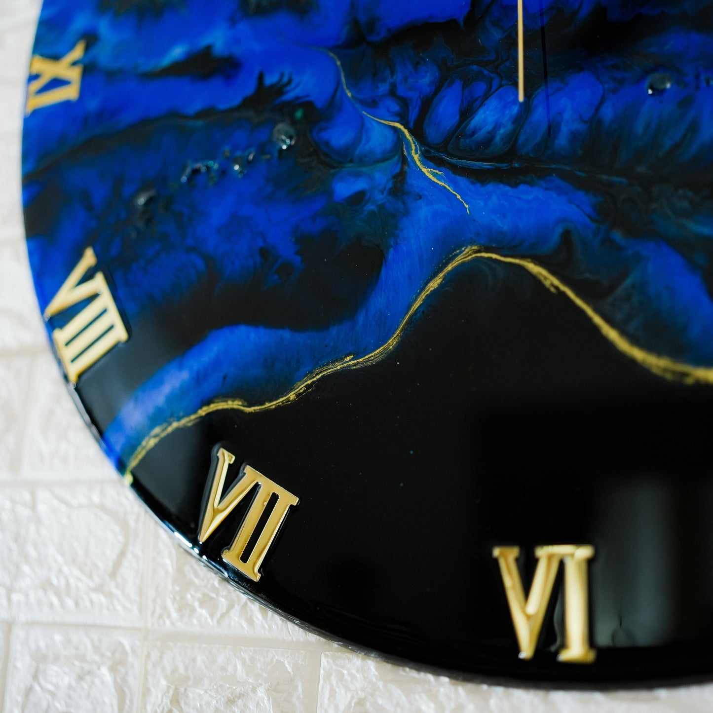 Deep Ocean Silent Wall Clock 27 Inches