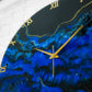 Deep Ocean Silent Wall Clock 27 Inches