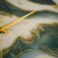 Olive Medium Size Silent Clock 17.5 Inches