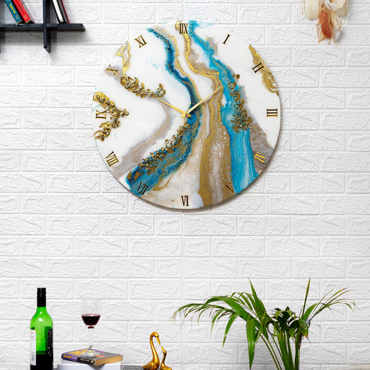 Calm Rivers Silent Wall Clock 27 Inches
