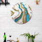 Calm Rivers Clock Regular Size 17.5 Inches
