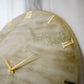 Golden Medium Size Silent Clock 17.5 Inches