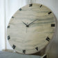 Silver Desert Silent Wall Clock 27 Inches