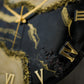 Black pond Medium Size Silent Clock 17.5 Inches