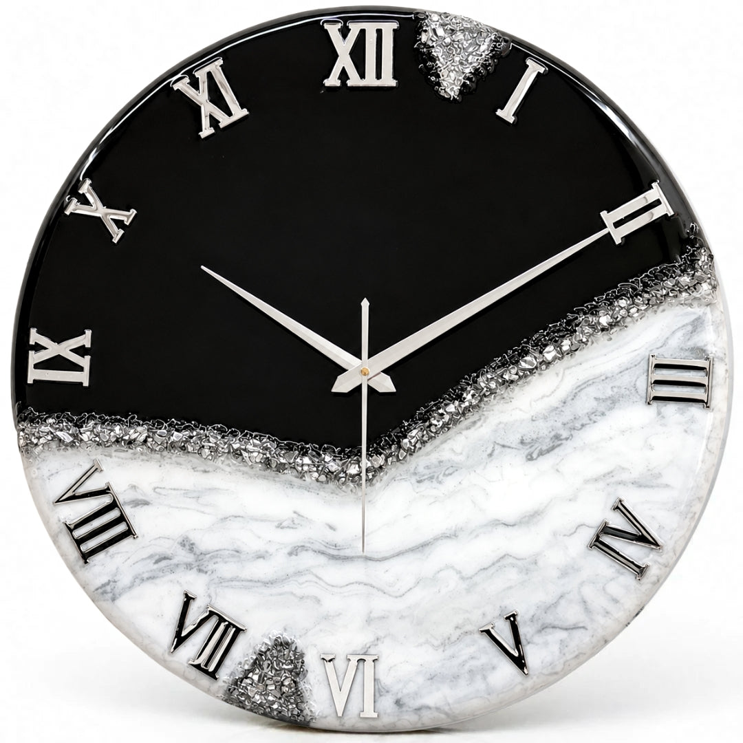 Midnight River Clock 17.5 inches