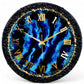 Blue Thunder Silent Clock 17.5 Inches