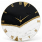 Black Peak Silent Wall Clock 27 Inches